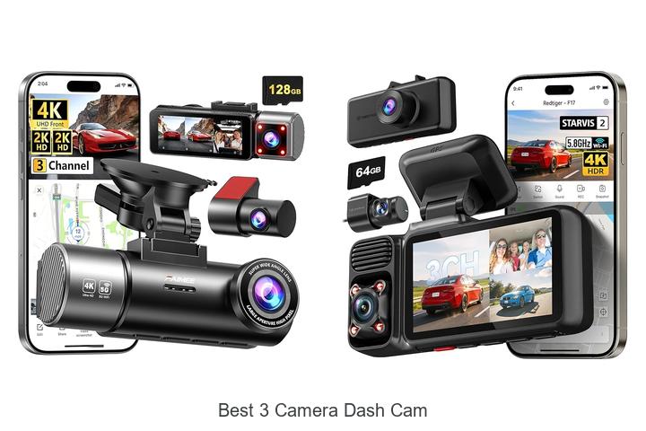 Top 12 Best 3 Camera Dash Cam That Will Blow Your Mind!
