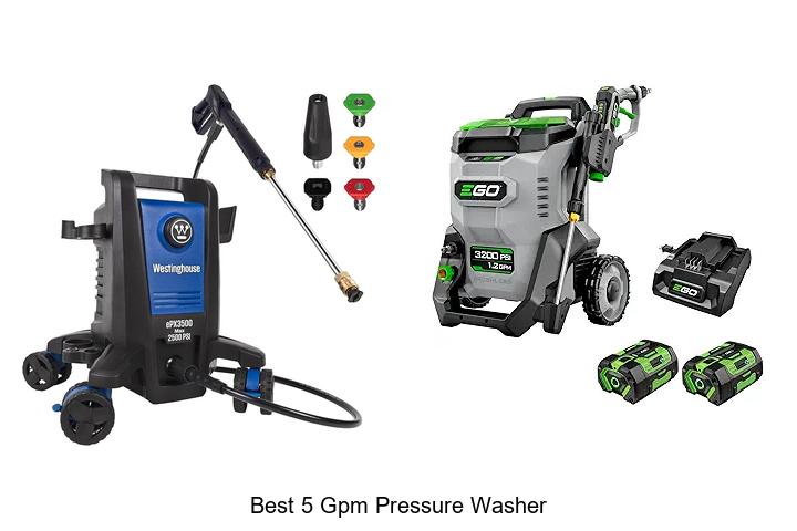 Top 12 Best 5 GPM Pressure Washer That Will Blow You Away