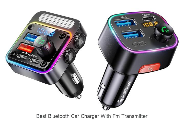 Top 12 Best Bluetooth Car Charger With FM Transmitter Now!