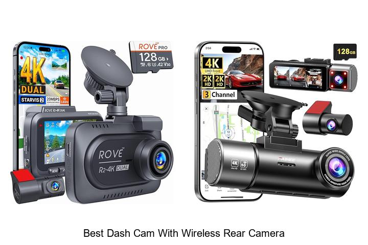 Top 12 Best Dash Cam With Wireless Rear Camera You Need Now