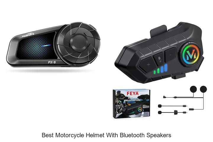 Top 12 Best Motorcycle Helmet With Bluetooth Speakers Revealed!