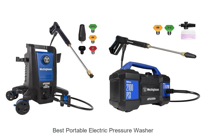 Top 12 Best Portable Electric Pressure Washer You’ll Love