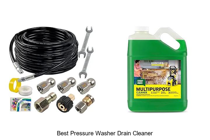 Top 12 Best Pressure Washer Drain Cleaner That Works Fast