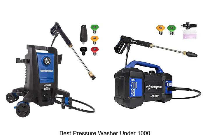 Top 12 Best Pressure Washer Under 1000 That Will Blow You Away