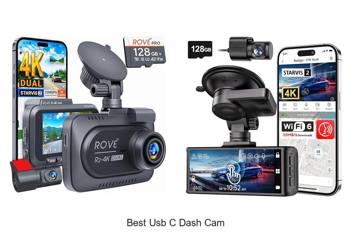 Top 12 Best USB C Dash Cam That Will Blow Your Mind