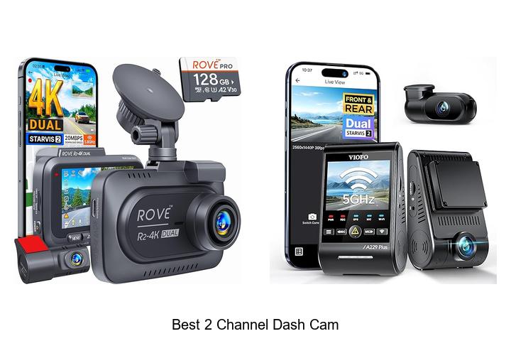 Top 12 Best 2 Channel Dash Cam That Drivers Swear By!