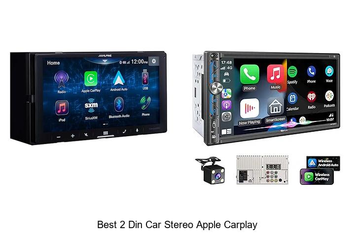 Top 12 Best 2 Din Car Stereo Apple CarPlay You Must Try!