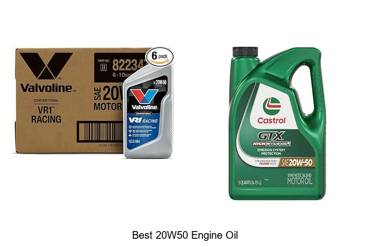 Top 12 Best 20W50 Engine Oil That Boosts Performance!