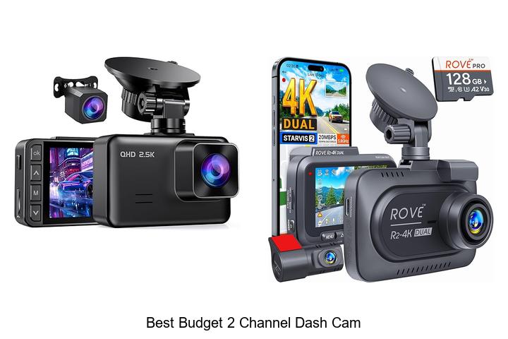 Top 12 Best Budget 2 Channel Dash Cam You Can’t Miss!