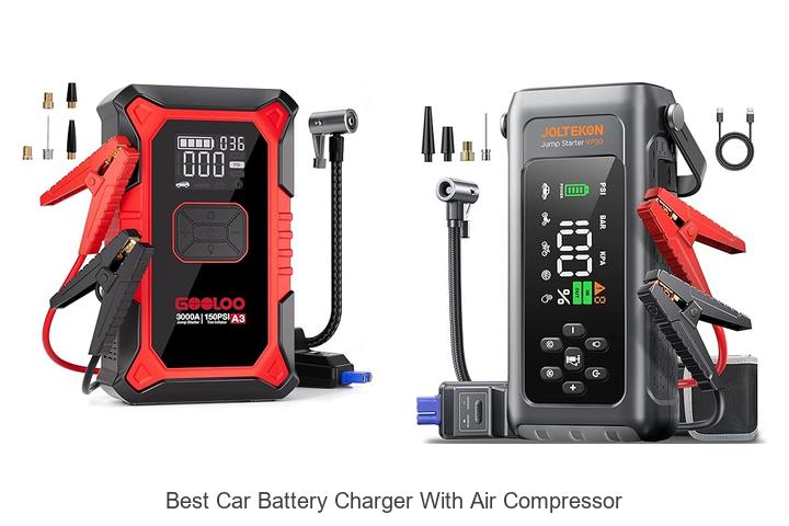 Top 12 Best Car Battery Charger With Air Compressor Revealed