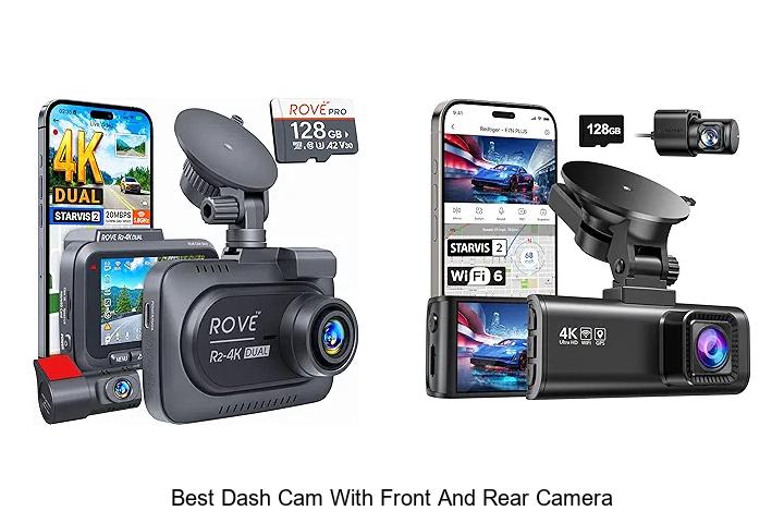 Top 12 Best Dash Cam With Front and Rear Camera Reviews