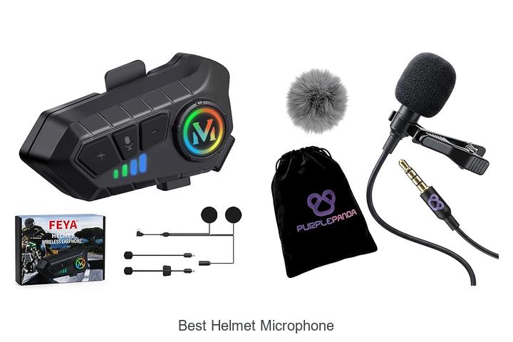 Top 12 Best Helmet Microphone You Can’t Miss Today