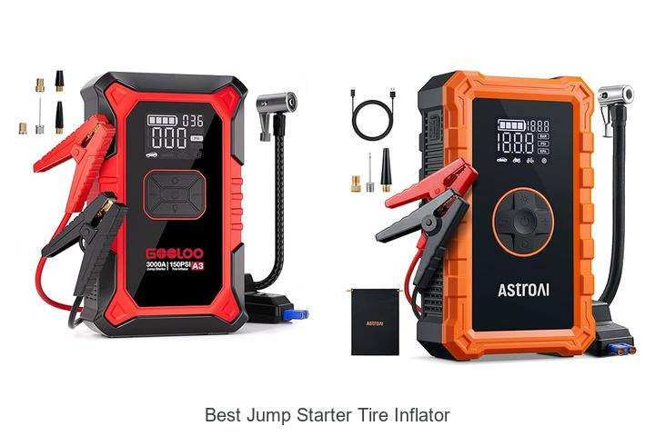 Top 12 Best Jump Starter Tire Inflator You Can’t Miss!