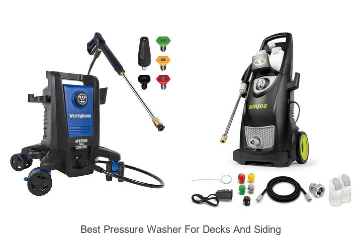 Top 12 Best Pressure Washer for Decks and Siding You Need