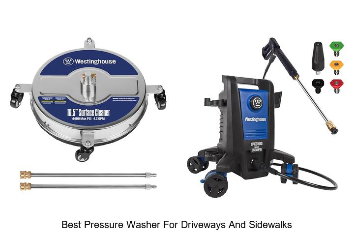 Top 12 Best Pressure Washer for Driveways and Sidewalks Revealed