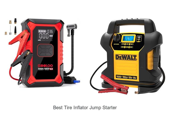 Top 12 Best Tire Inflator Jump Starter You Can’t Miss!